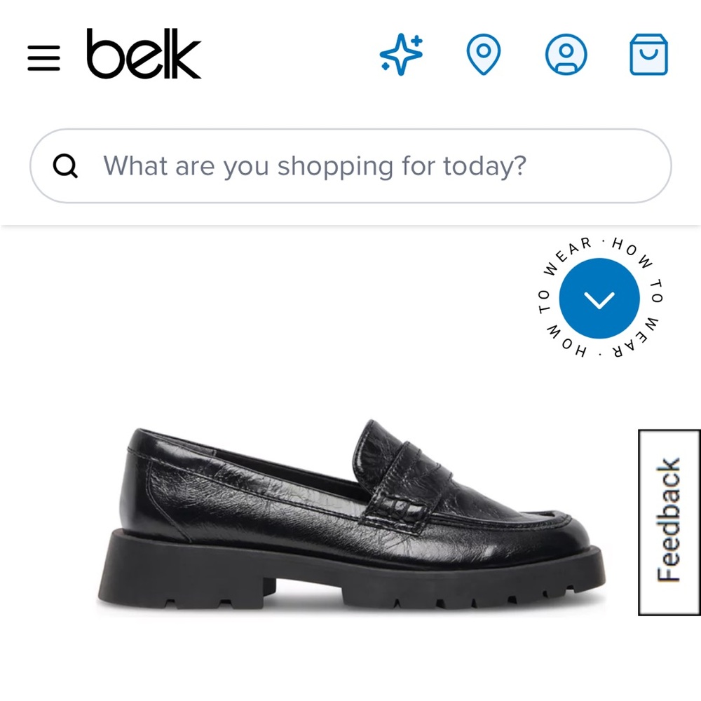 Black Leather Loafers